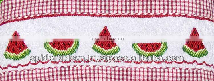 Infant/Toddler Girl Red Smocked Baby Red Watermelon - Bikini