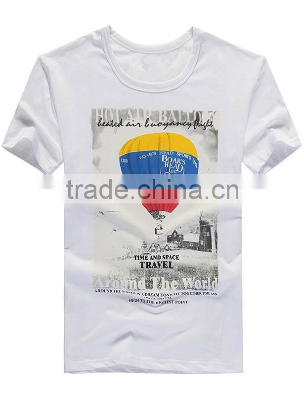 Fancy design printing t-shirt companies in China
