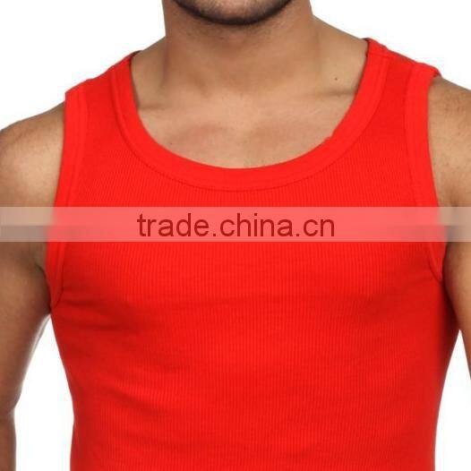Trade Assurance Premium Spandex/Cotton Blank Mens Stringer Gym Tank Top