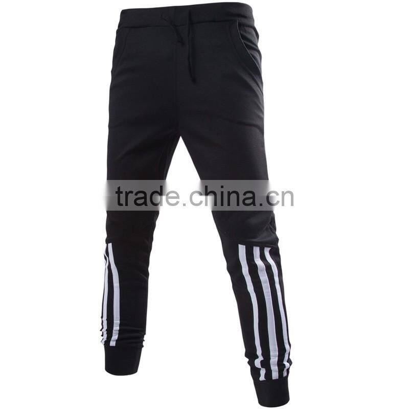 Men's joggers sports slim skinny track pants designs
