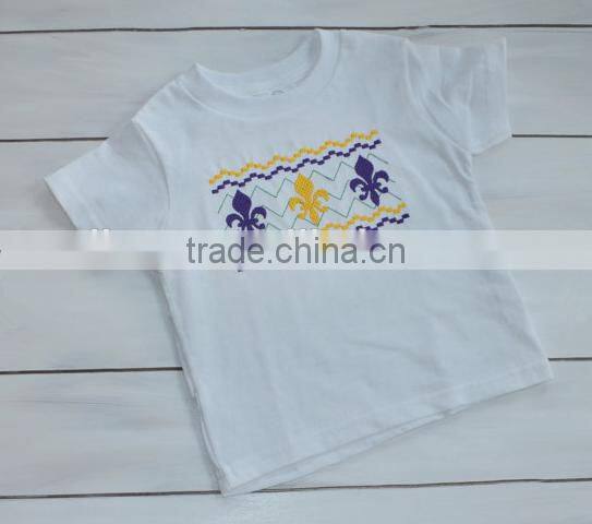 wholesale boutique baby clothes little boys printed pig design funny T-shirt