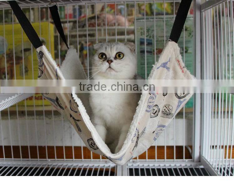 Pet Dog Cat Hammock Wool Bed Mat Rabbit Kitten Hanging Cage Comforter Warm Winter