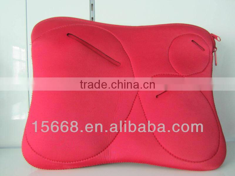 2014 fashion design neoprene laptop bag with handle