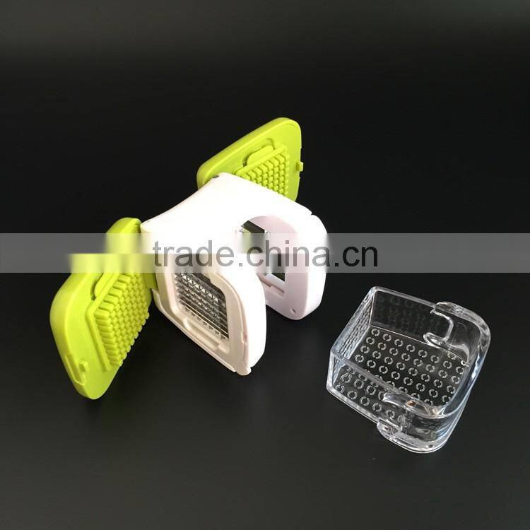 Kitchen Gadget Magic Garlic Peeler Peeled Garlic skin peeler stainless steel pressure slices and dices garlic peeler