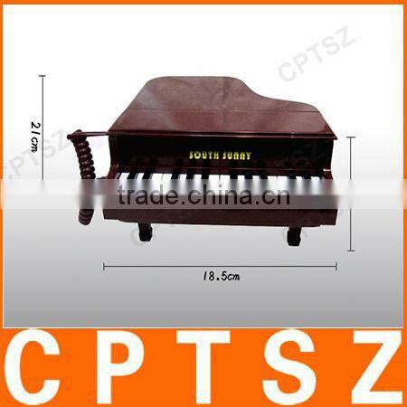 Elegant Classical Piano Shape Wire Corded Telephone for promotion