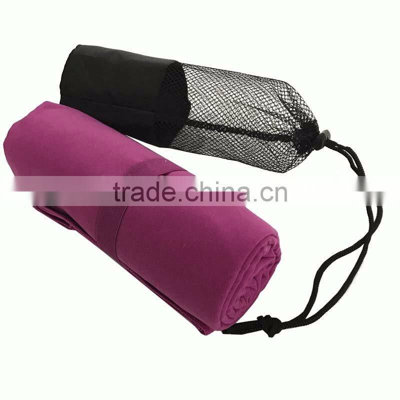 Microfiber outdoor travel towel for backpacking cool sport towel hiking sports towel
