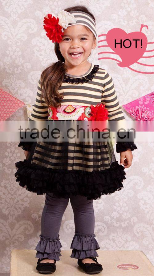 New Arrival! Wholesale Boutique cute fashion fancy pageant new born baby dress for babies competition for kids fluffy skirt