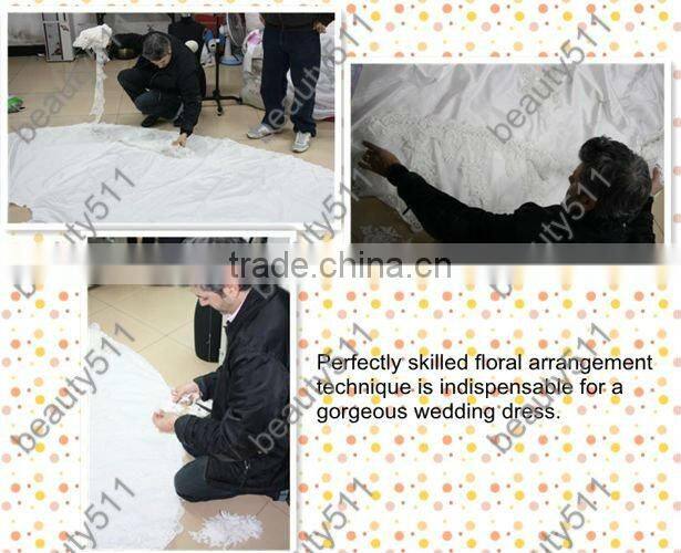 2017 bridal gowns ball gowns beaded halter top Wedding Dress AS209