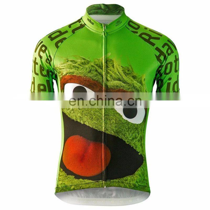 Sublimation breathable cycling kit custom cycling jerseys no minimum