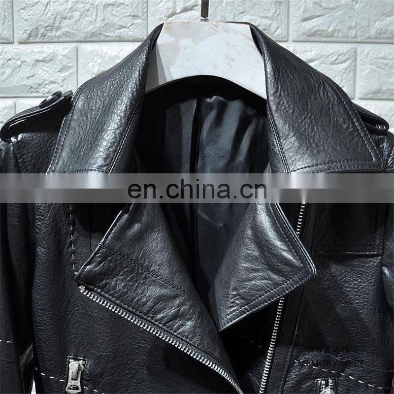 Italian Soft Jacket Genuine Lambskin Leather Slim Leather Jacket Woman Color