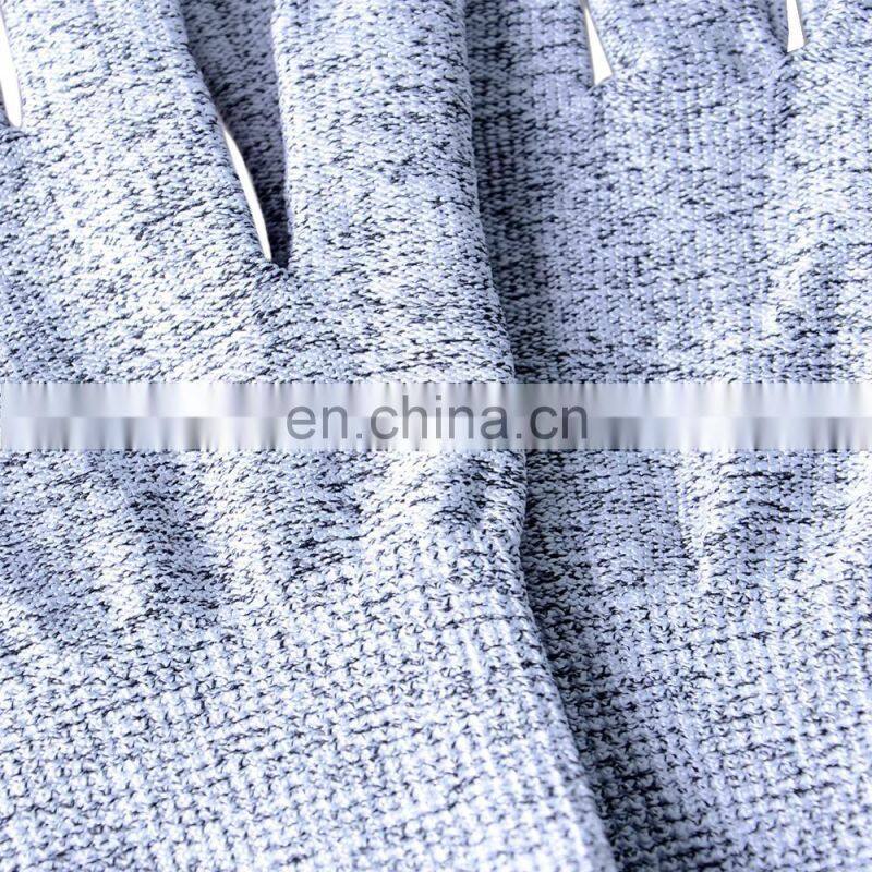 Construction work gloves cutting resistant PU coated safety Gloves