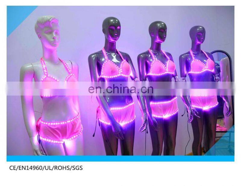 hot sale led Performance Wear for dance costume led belly dance wings