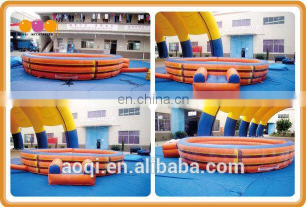 Commercial use outdoor inflatable bull fighting game for adults