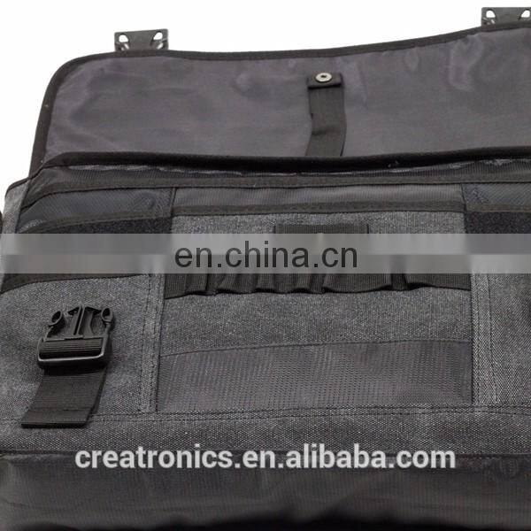 Computer Custom Laptop Bag New Products Black Canvas Felt Shoulder Bag For Men Computer Portable Game Bag