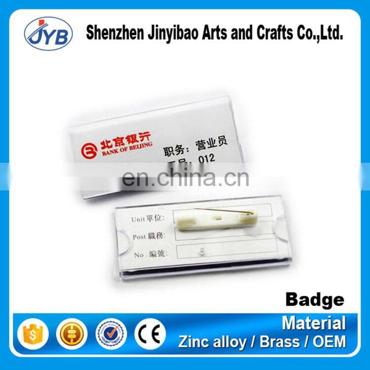 wholesale custom rectangle rhinestone name badges