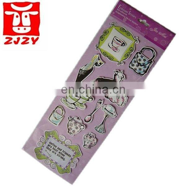 Hand made sticker/3D sticker for kids(ZY14-3068)