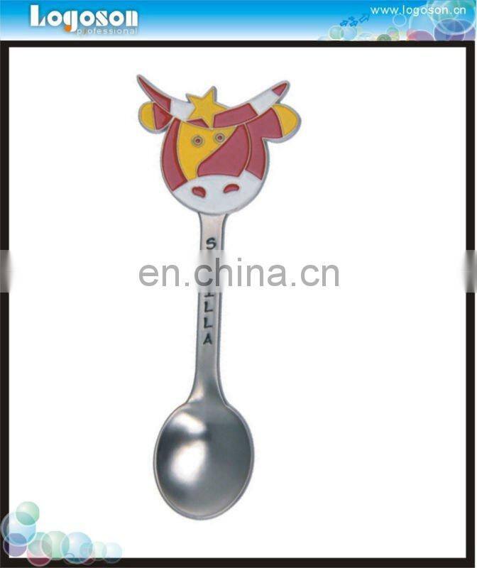 tourist gift custom home decor denmark souvenir metal spoon