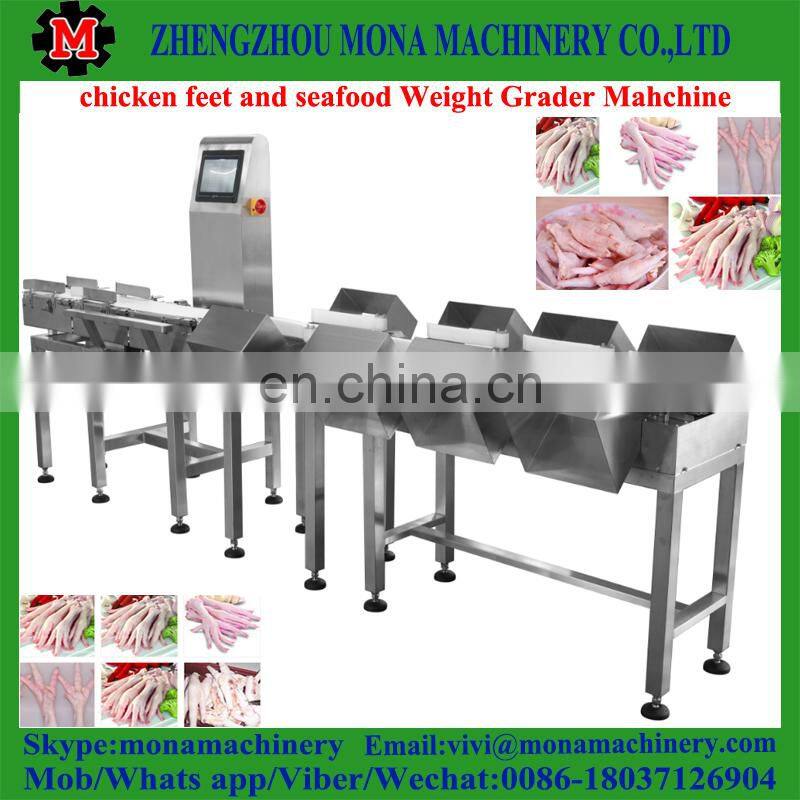Useful seafood sorting grading machine with lowest price