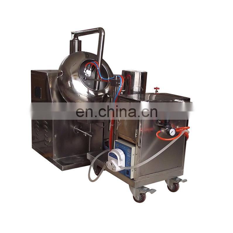automatic sugar chocolate coating machine
