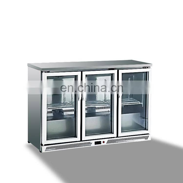 3 Door Beer Glass Display Cooler