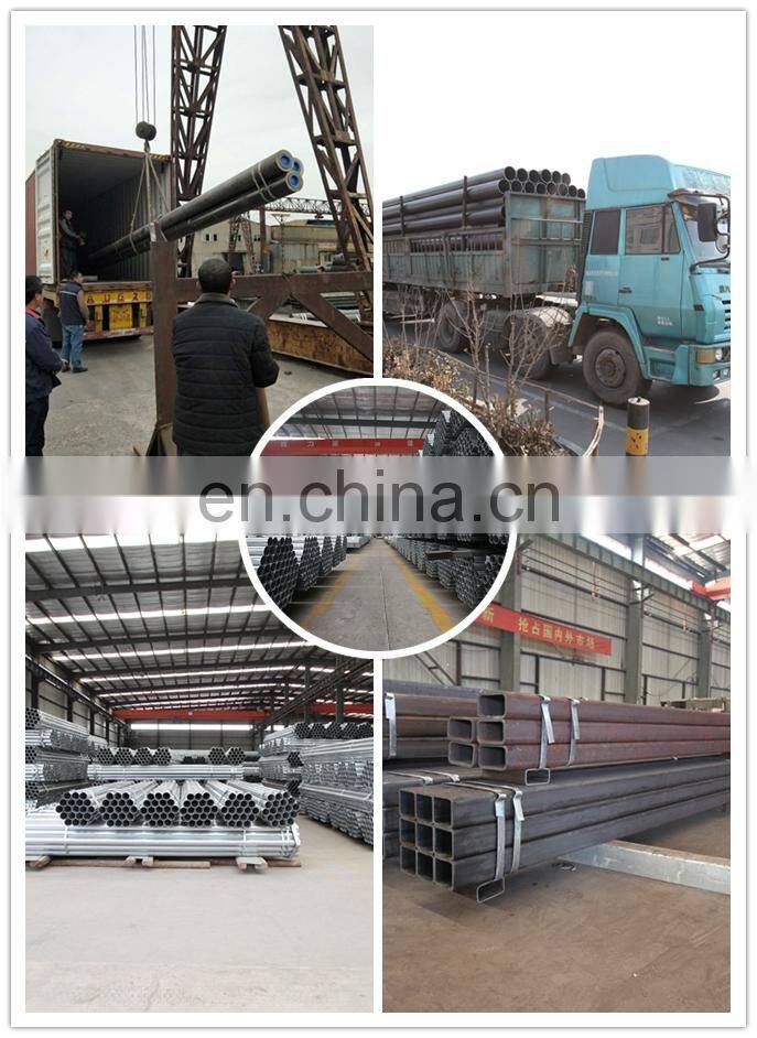 Professional Manufacturer Welded Square ERW Black Steel Pipe