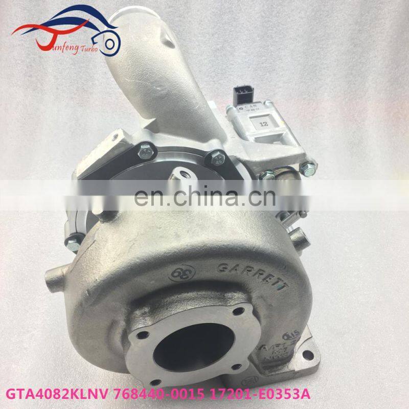 Original brand GTA4082KLNV Turbo 768440-5013S 17201-E0352 Turbocharger for Hino Bus Truck CV On Highway J08E-TV J08E-TW Engine