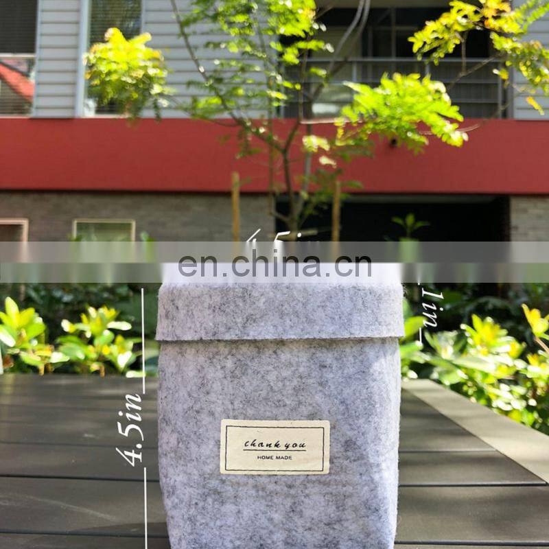 colorful colors felt fabric for grow bag
