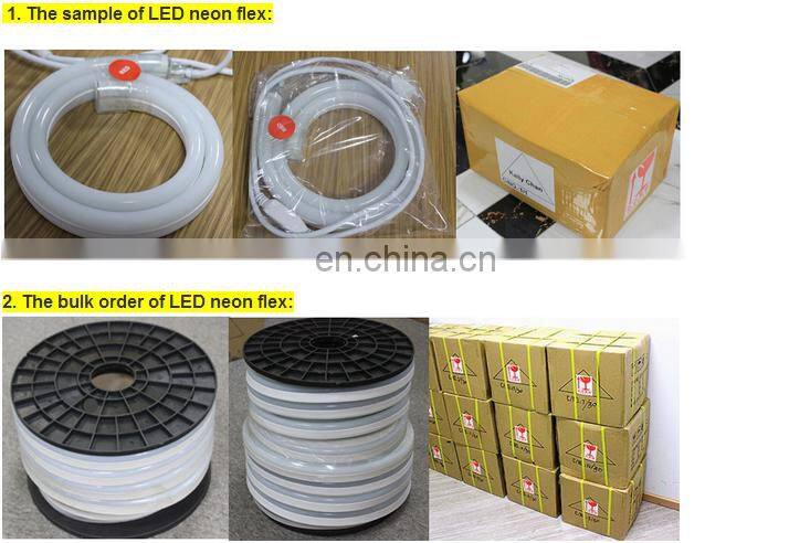 WS2812B WS2811 5V 12V 24V digital Smart RGB color changing 5cm cuttable addressable led neon rope light