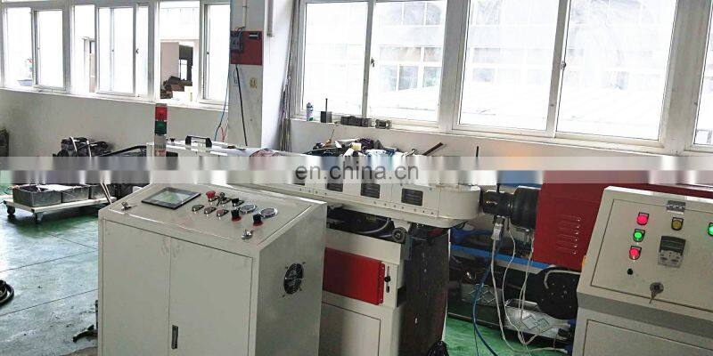 PE conduit pipe corrugated tube/ Flexible plastic corrugated tube convoluted tubes split loom tubing making machine