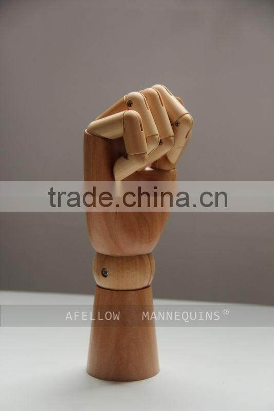 Dummy Hand Adjustable Wooden Hand Mannequin Dispaly Jewelry mannequin