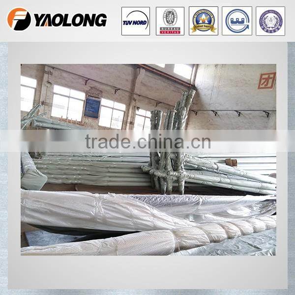 three section stainless steel flagpole