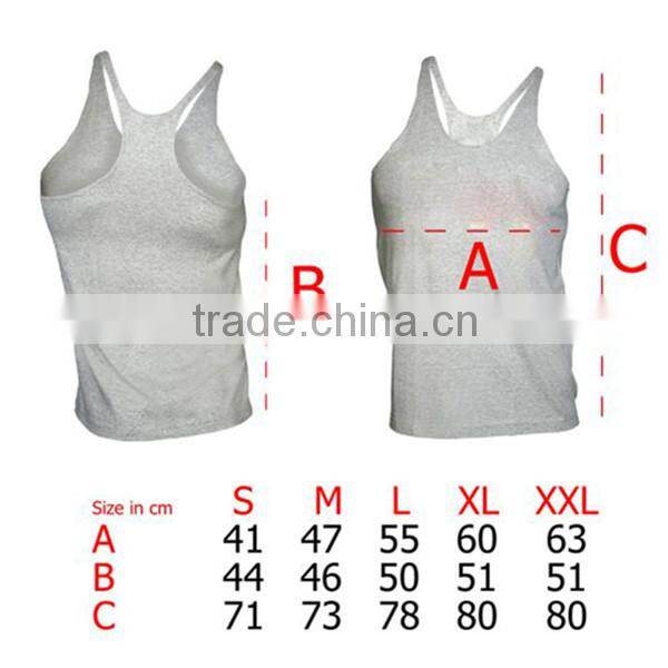GYM body building stringer tank top