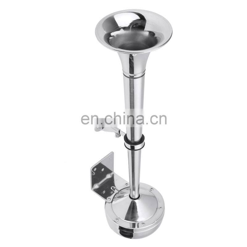 12V 115dB Single Trumpet Air Horn Air Pump Compressor Kit Car Truck Lorry SUV RV Train Caravan Boat Super Loud Horn