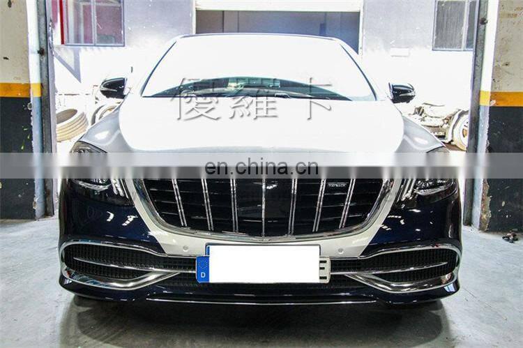 S class w222 front grille for S450 S500 S560 S600 to M style  grills