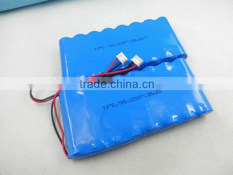 lithium polymer battery 3.7v with 2500mah er17330v-3.6v mitsubishi lithium battery ICR18650-26-4S2P