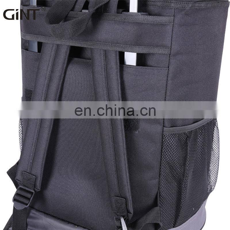 GINT 21L Customer Design Soft Insulated Wheels Trolley Fashion Cooler Bag