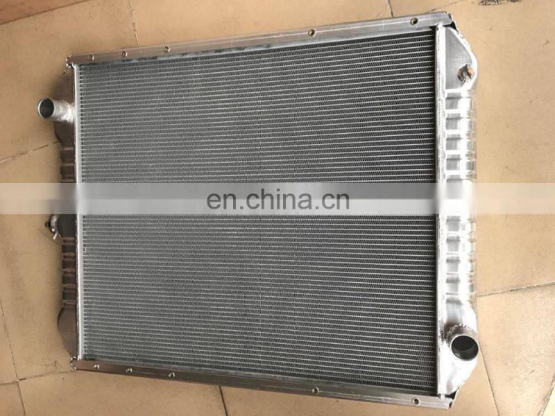 Aluminum copper Radiator SK200-6 excavator water tank