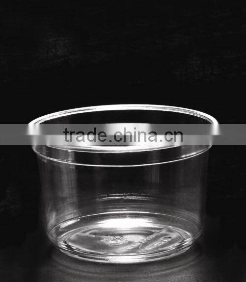 High quanlity transparent disposable deli container 16oz/500ml