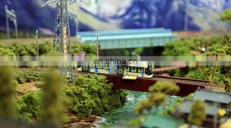 Ho scale train model ,beautiful house model for property display