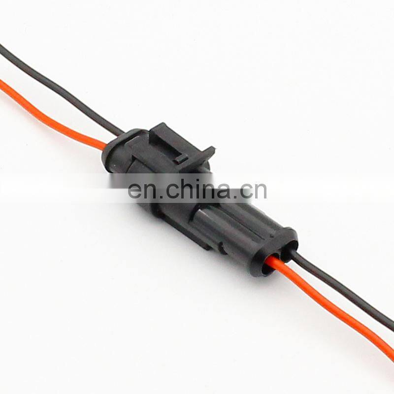 Auto wire connector 1 2 3 4 5 6 Way 1P 2P 3P 4P 5P car connector Male Female Waterproof Electrical Connector Plug with cable