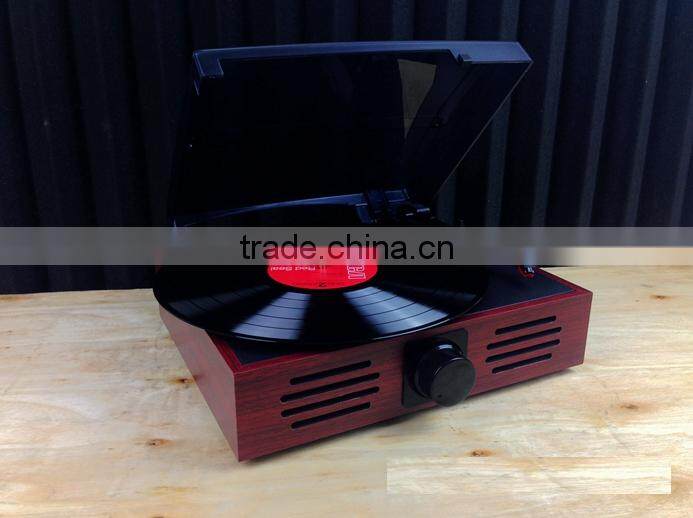 Hot Sale Turntable with 3 Speed& New Simple Turntable Player