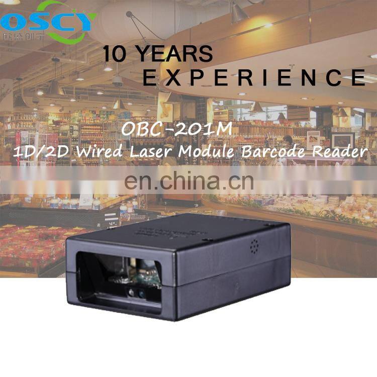 OSCY 1D(2D optional)QR Barcode Scanner Module Bar Code Reader Module for Kiosk RS232 USB Interface OEM ODM