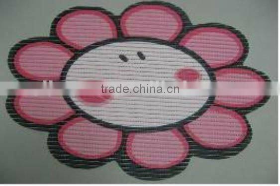 bathroom mat sun flower shape bath mat