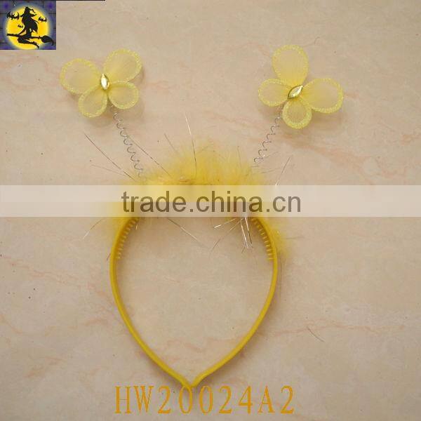 Yellow Stockings Butterfly Simple Head Buckle