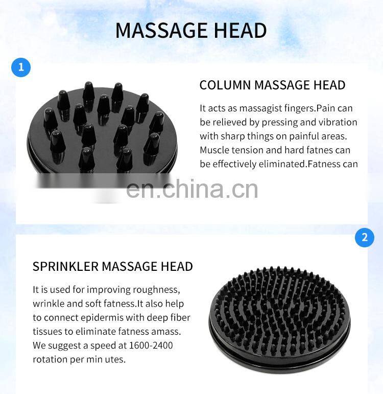 G8 Muscle Vibration Massage Body Shaping Instrument 8G turbo Body Massage G5 Massage Head Anti Cellulite Body Slimming Machine