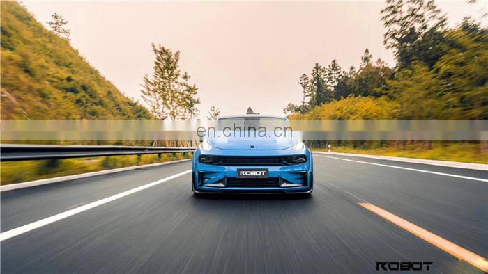 Runde For Lynk & Co 03 Upgrade Robot Style Newest Body Kit Front Lip Rear Diffuser Spoiler Side Skirts Wide Wheel Eyebrows
