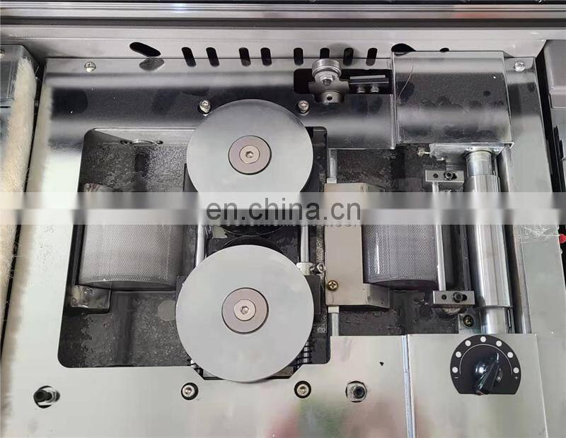 UK8 a3 440mm variable frequency speed Hot thermal book cover gluing machine, cardboard notebook binding machine