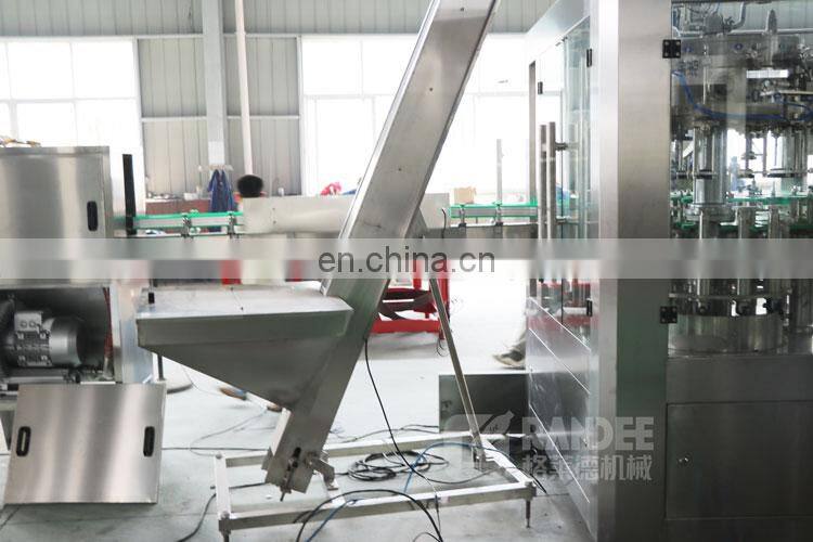 Automatic Glass Bottle Carbonated Drink Filling Machine