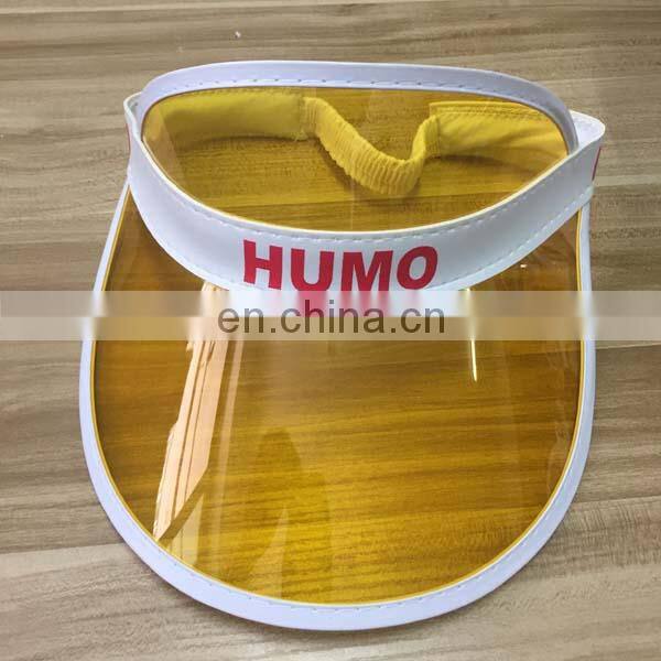 Pinbo Cheap Plastic Sun Visor Hat