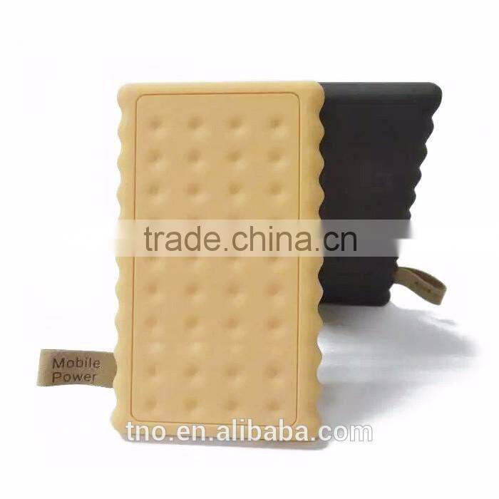 Novelty cookies mobile power bank 4000mAh wholesale alibaba